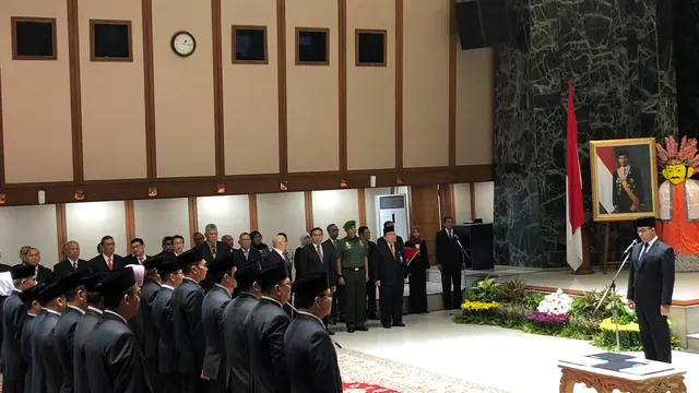Pelantikan 15 pejabat Pemprov DKI