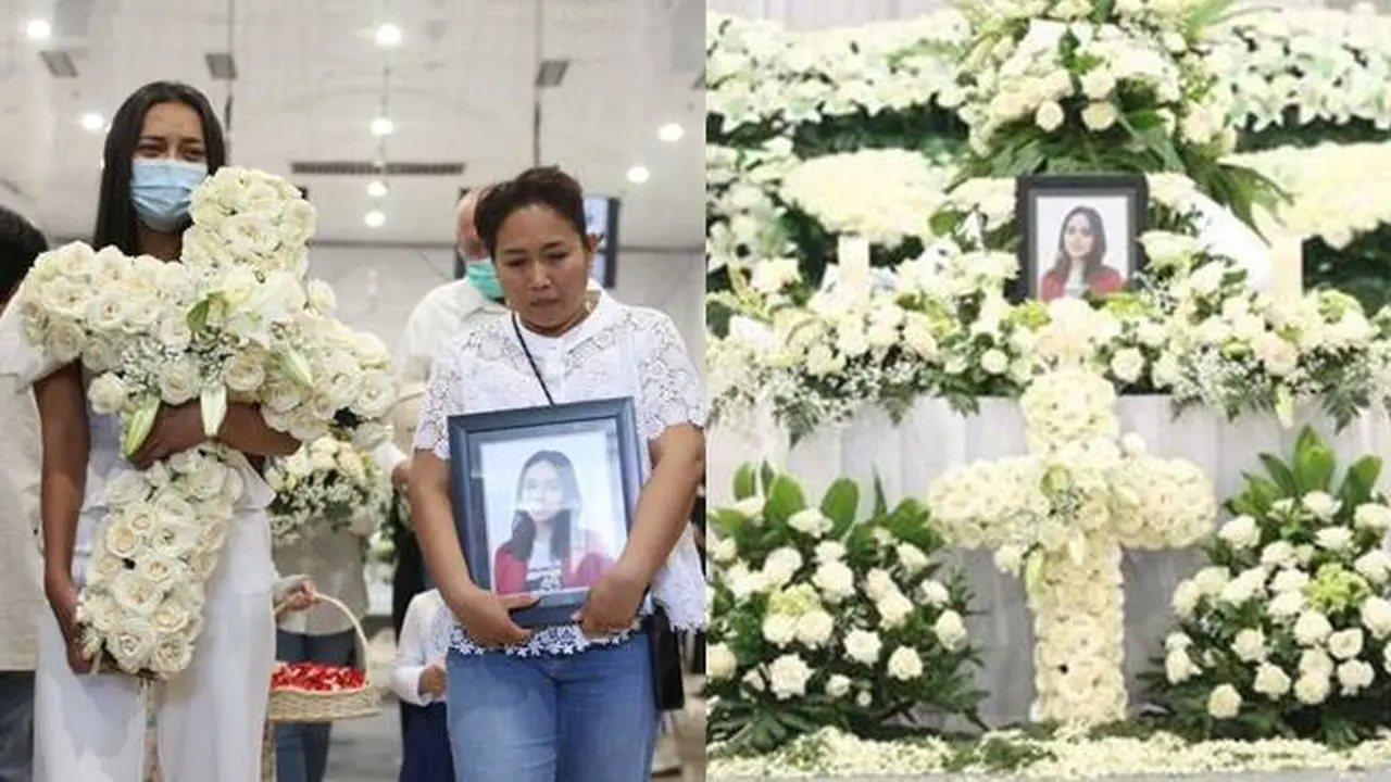 7 Momen Haru Jelang Kremasi Jenazah Laura Anna, Penuh Isak Tangis
