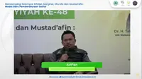 Aktivis Muhammadiyah, Arif An. (Foto: YouTube Muhammadiyah Channel)