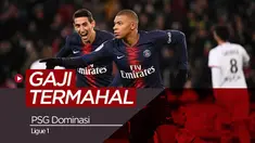 Berita video deretan 10 pemain dengan gaji termahal di Ligue 1 Prancis yang didominasi oleh para pemain Paris Saint-Germain.