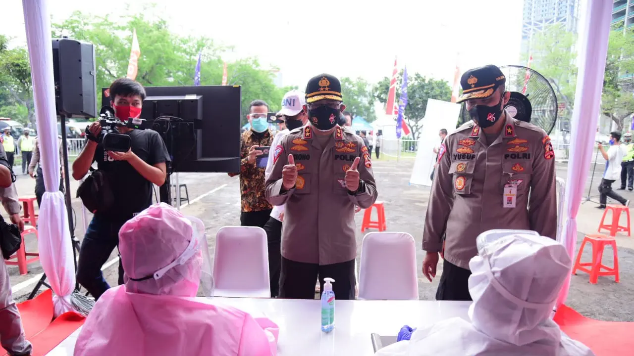 Kakorlantas Polri Peringati Puncak Hari Lalu Lintas ke-65 di Masa Pandemi Covid-19