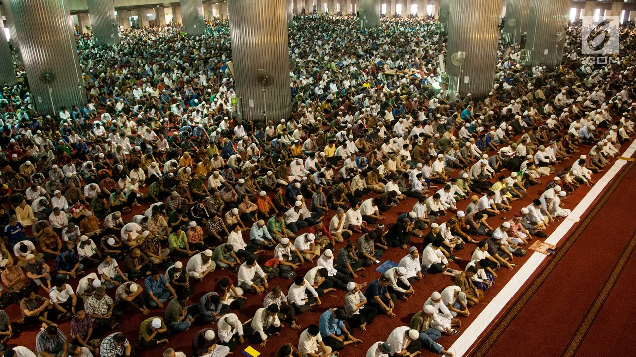 20170602-Salat Jumat Pertama Bulan Ramadan di  Istiqlal-Gempur