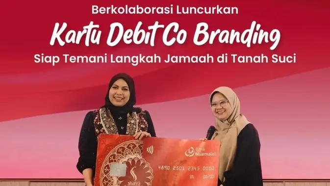 Bank Muamalat dan Shafira Luncurkan Kartu Debit Syariah untuk Jemaah Haji