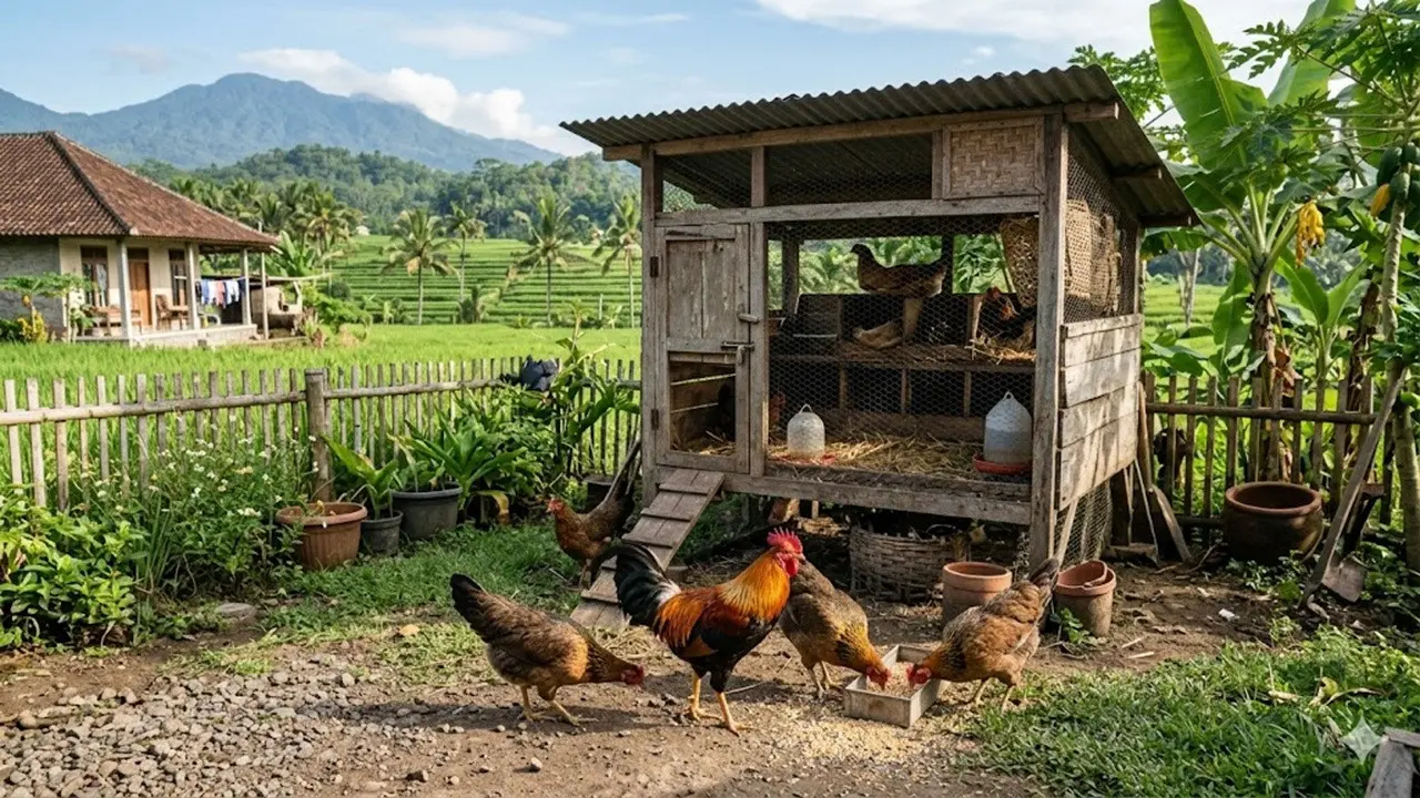 Kandang Ayam Rumahan