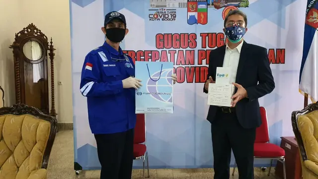 Surveyor Indonesia serahkan bantuan bagi masyarakat terdampak Covid-19