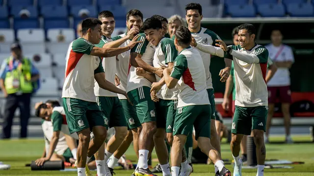 Persiapan Meksiko Jelang Hadapi Arab Saudi di Piala Dunia 2022