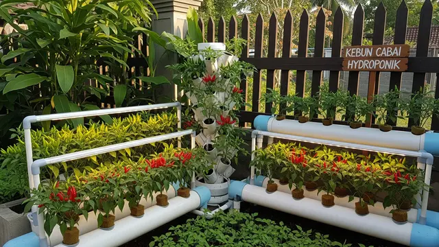 Ide Kebun Cabai 2x2 di Pekarangan Sempit
