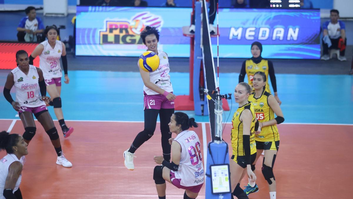 Hasil Proliga 2026: Gresik Phonska Plus Beri Jakarta Popsivo Polwan Kekalahan Pertama