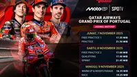 Siaran Langsung MotoGP Portugal 2025, Tayang Eksklusif di Vidio