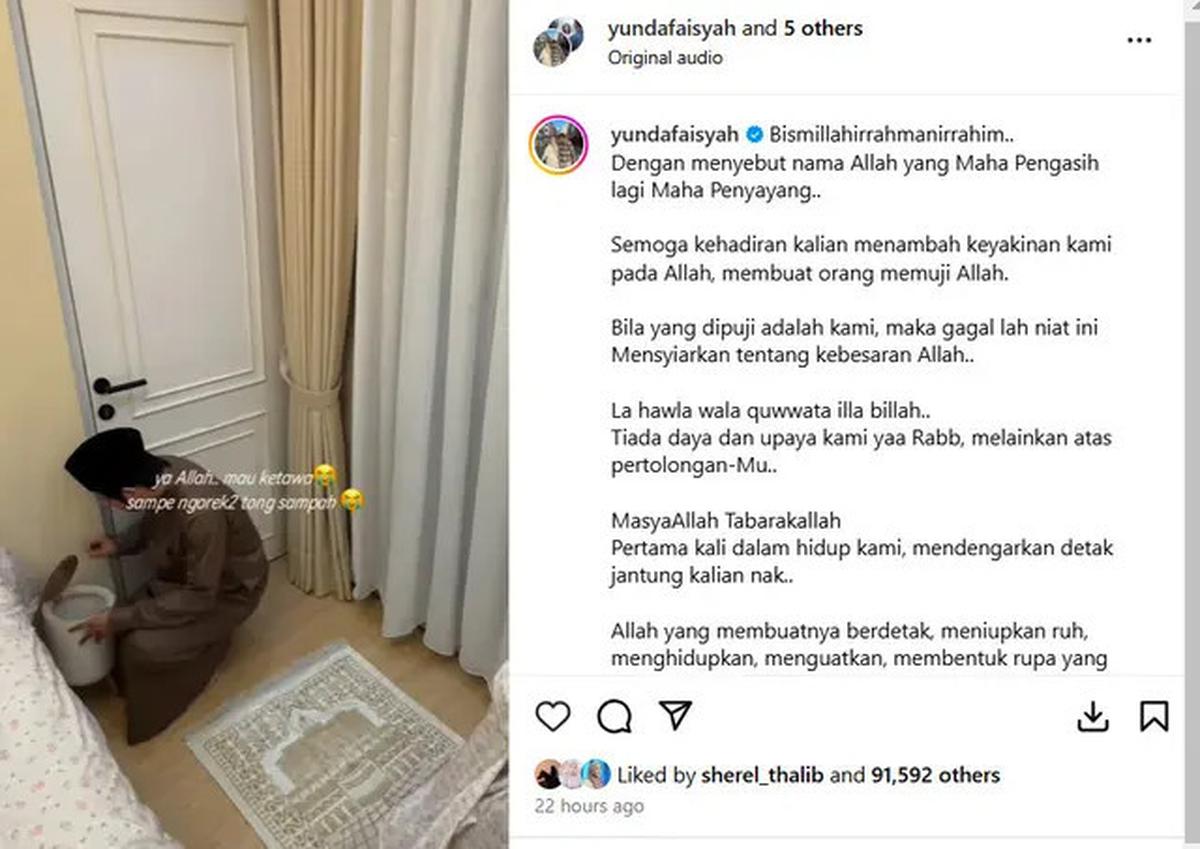 Selamat, Istri Ustaz Dennis Lim Hamil Anak Kembar Setelah 5 Tahun Menikah