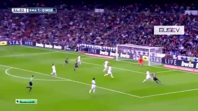 Real Madrid sukses menggulung Malaga 3-1 di Stadion Santiago Bernabeu, Minggu (19/4/2015) dini hari WIB.