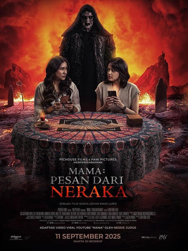 Poster film Mama: Pesan Dari Neraka. (Foto: Dok. Pichouse Films, PAW Pictures)