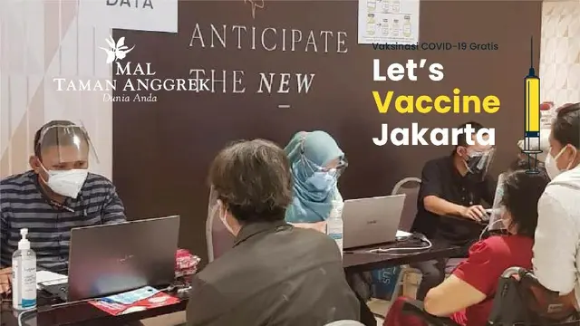 Vaksinasi Covid-19 Booster dan Anak di Mal Taman Anggrek Jakarta