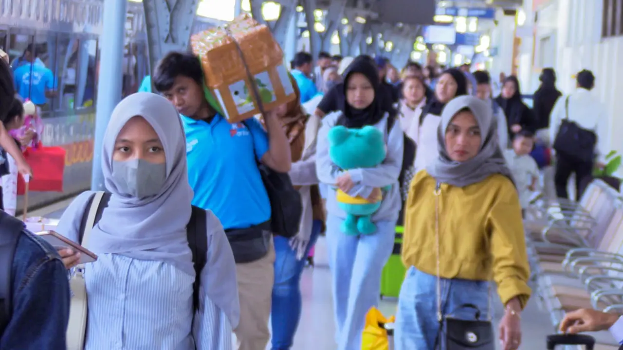 PT KAI mencatat sebanyak 131.756 tiket periode mudik Lebaran telah dipesan hingga 30 Januari 2026 pukul 10.00 WIB.  (Dok KAI)