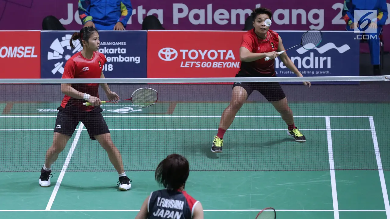 Greysia Polii / Apriyani Rahayu Gagal Redam Yuki Fukushima / Sayaka Hirota