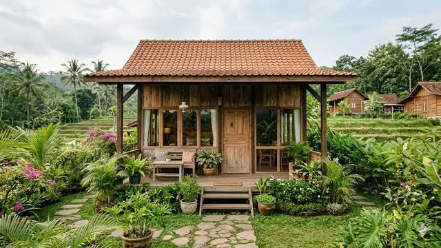 Ide Rumah Sederhana di Desa