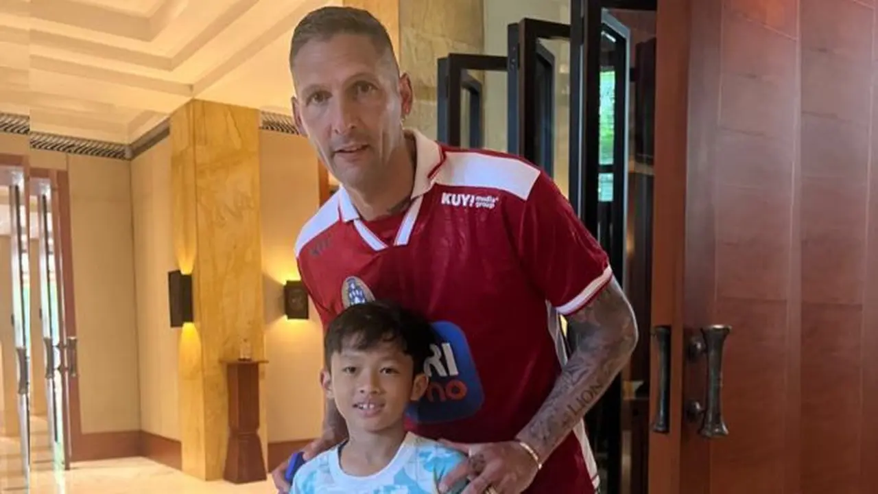 Miro Materazzi Bersama Legenda Inter Marco Materazzi (credit: https://www.instagram.com/miromaterazzi/)