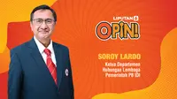 Brigjen TNI Purn Dr.dr.Soroy Lardo, SpPD KPTI FINASIM, Ketua Departemen Hubungan Lembaga Pemerintah PB IDI.