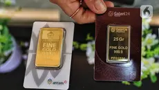 Harga Emas Antam Hari Ini 25 Juni 2026, Buyback Merosot Tajam