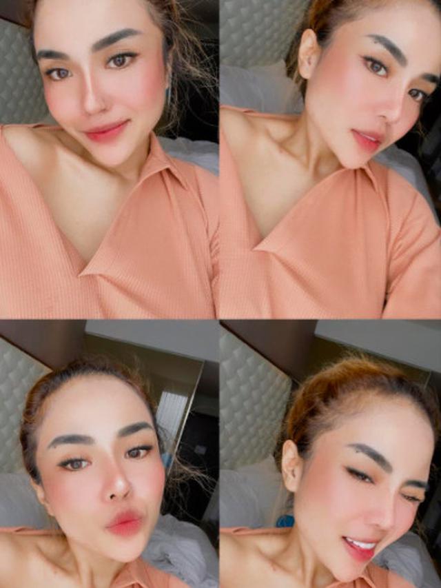 6 Potret Medina Zein Pamer Foto Lepas Hijab, Panen Cibiran Warganet