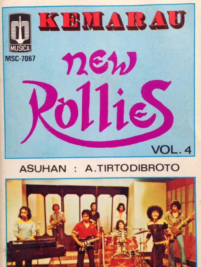 Sampul album Kemarau dari New Rollies. (Foto: Indolawas.blogspot)