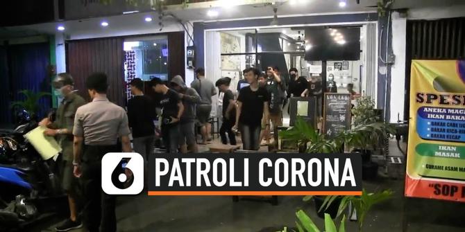 VIDEO: Cegah Corona, Polisi Bubarkan Warga Bekasi yang Kumpul di Cafe