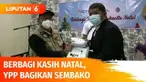 Berbagi Kasih Natal 2021, Emtek Group melalui YPP SCTV-Indosiar bagikan paket sembako dan tabung oksigen ke Persekutuan Umat Kristen Katolik di Rusun Pulogebang, Cakung.