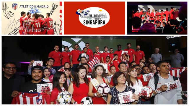 Atletico Madrid di Singapura ICC 2018