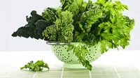 Ilustrasi sayuran hijau (iStockphoto)