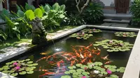 Kolam Ikan Kaca, Batu Alam, atau Beton? Pilih Desain Terbaik untuk Hunian Anda