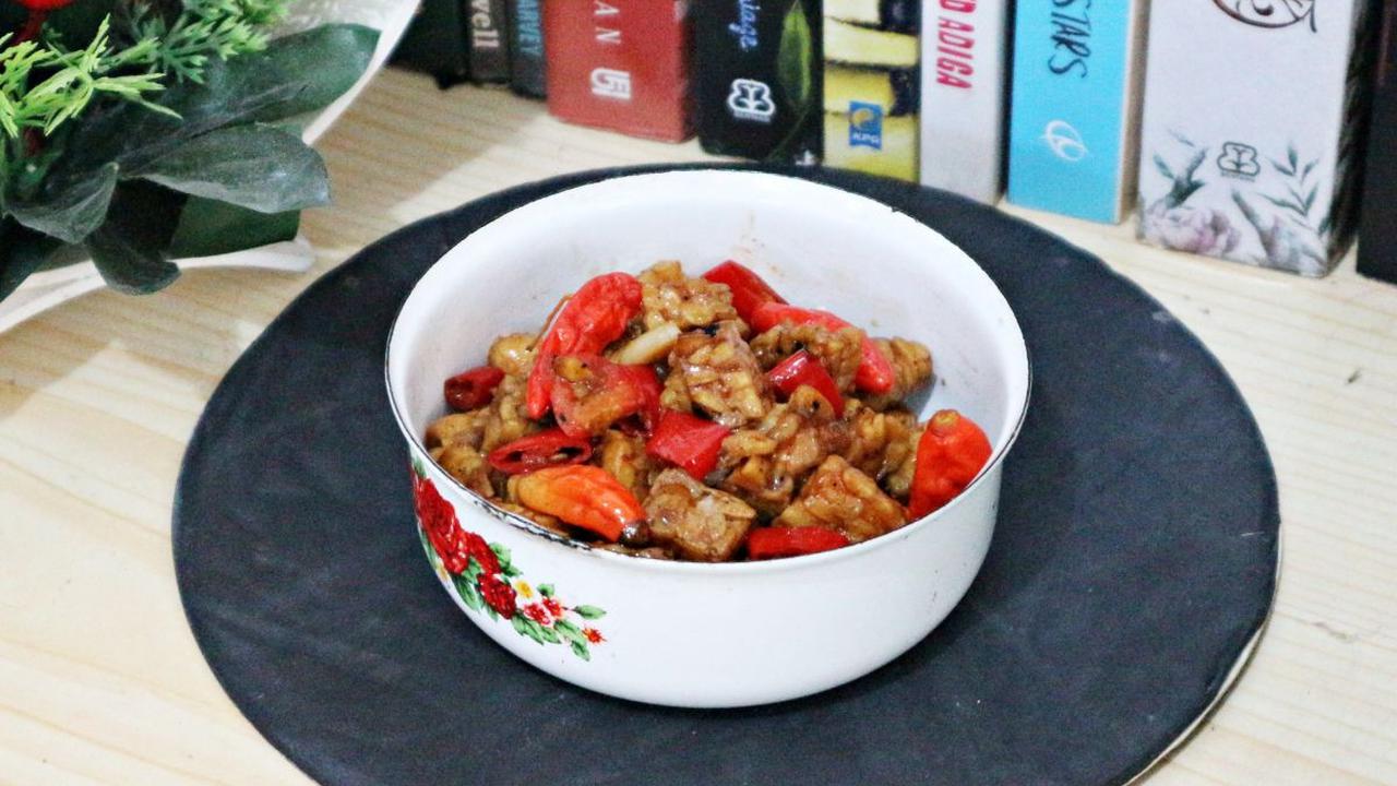 1. Resep Tempe Orek Pedas