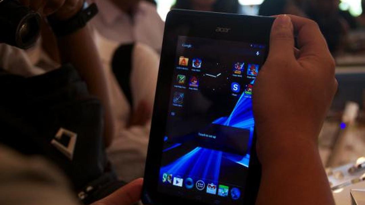 Peluncuran tablet Acer Iconia B1-A71