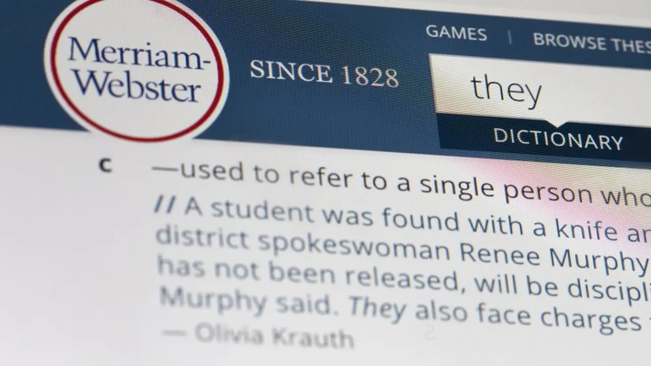 They, Merriam Webster.