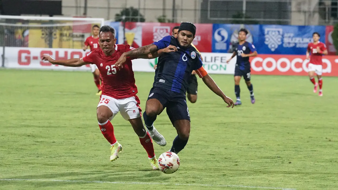 Foto: Terkesan Anggap Remeh usai Unggul Jauh, Timnas Indonesia Harus Puas Hanya Menang 4-2 di Laga Pertama Grup B Piala AFF 2020