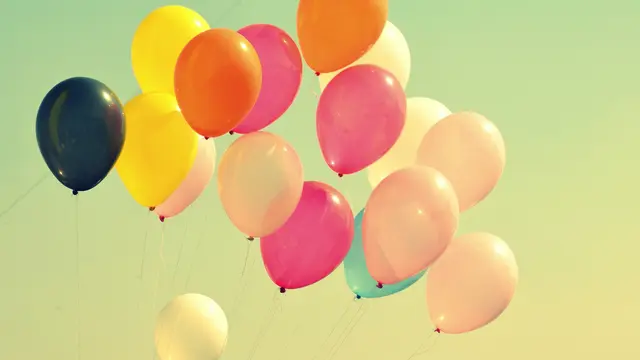 Ilustrasi balon