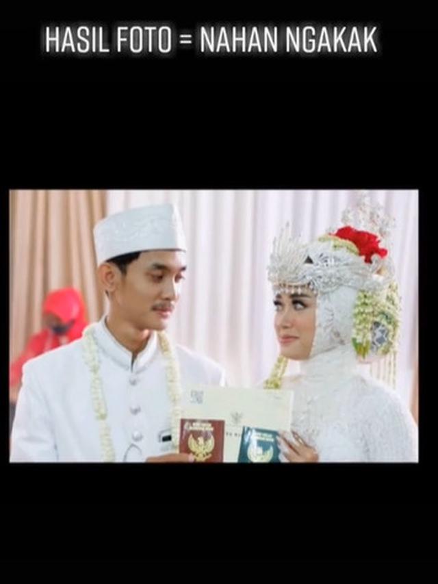 Nikahi Teman Sendiri, Pasangan Pengantin Ini Curhat Tak Bisa Tahan Tawa di Pelaminan