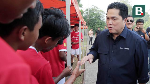 Foto: Ketua PSSI Pantau Langsung Seleksi Pemain Timnas Indonesia U-17 di Markas Persija