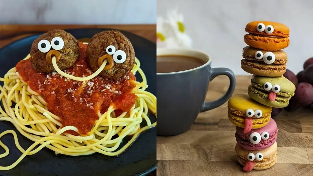Menghias Makanan Unik