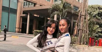 Fuji diketahui sempat mengikuti cheerleader saat masih duduk di bangku sekolah. [Instagram/fuji_an]