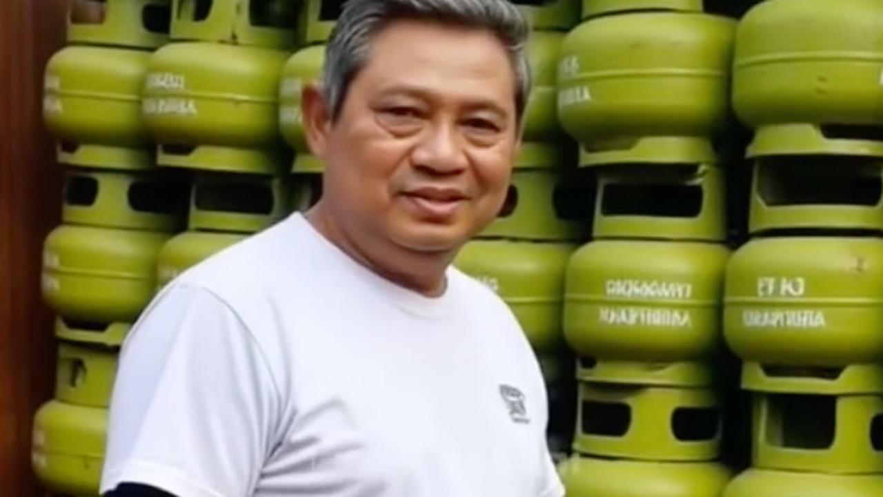 Ini Penampakan jika Para Mantan Presiden Indonesia Jadi Pedagang Gas 3Kg Versi AI