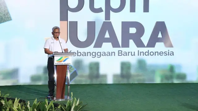 Direktur Utama Holding Perkebunan Nusantara PTPN III (Persero) Mohammad Abdul Ghani,