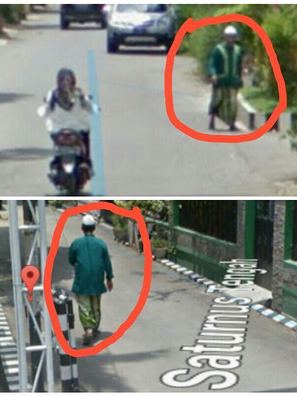Pakai Google Street View, pria ini temukan sosok ayahnya yang telah meninggal dunia. (Sumber Foto: poloreza89)