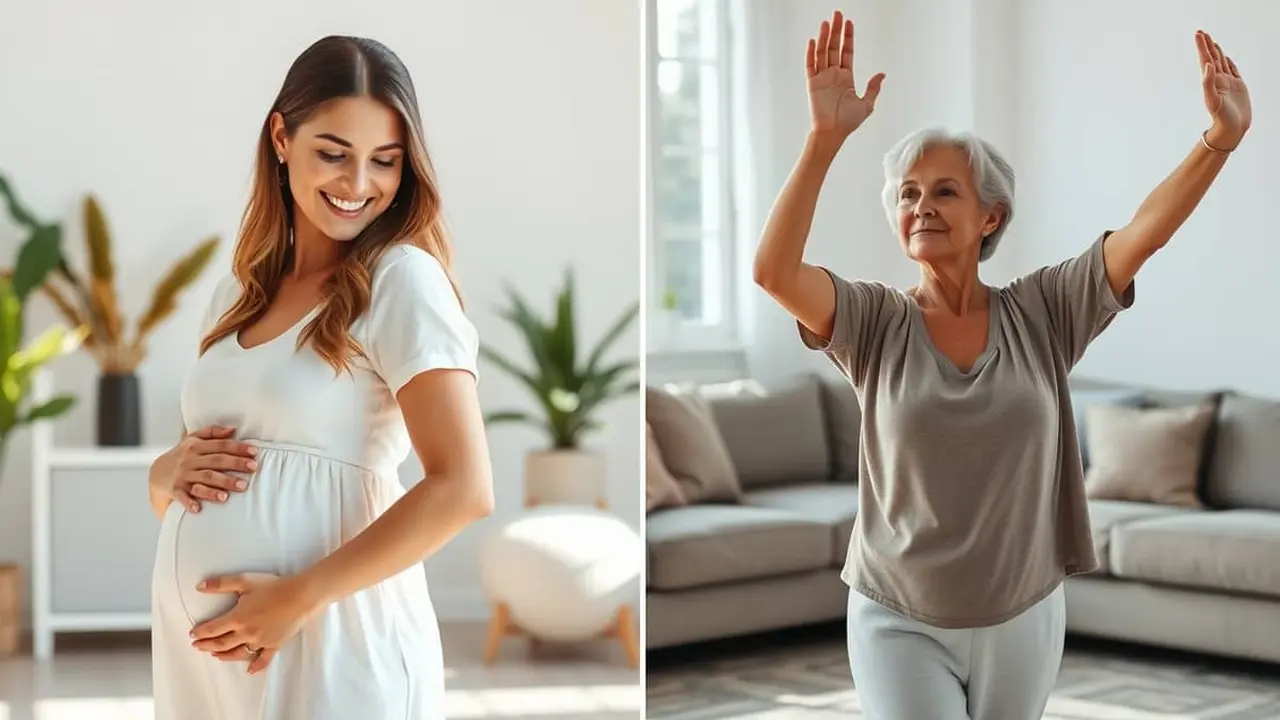 perbedaan ciri hamil dan menopause