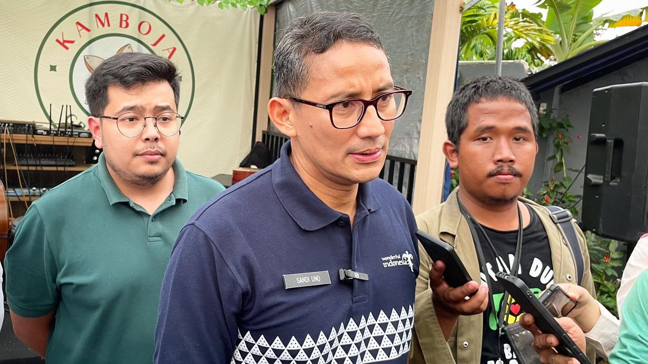 Menteri Pariwisata dan Ekonomi Kreatif Sandiaga Uno