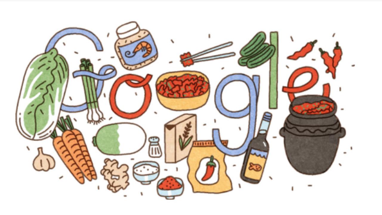 Ada Kimchi pada Google Doodle Hari Ini, Kenapa?