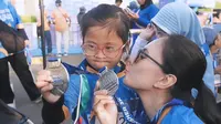 Wulan Guritno Marathon 3k Bareng Anak Disabilitas, Bagikan Pesan Menyentuh