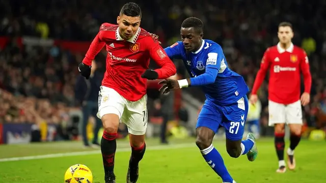 Gelandang Manchester United, Casemiro.