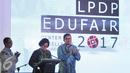 Sri Mulyani saat membuka pameran pendidikan tinggi LPDP Edufair 2017 di Kantor Kemenkeu, Jakarta, Selasa (31/1). Serta exhibitor dari lembaga pemberi beasiswa (scholarship provider), dan lembaga bahasa asing. (Liputan6.com/Angga Yuniar)