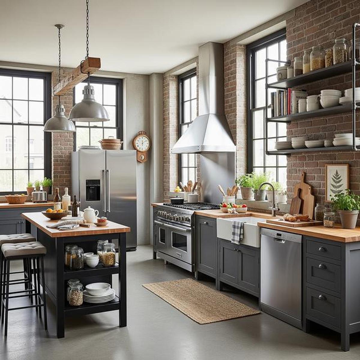 7 Desain Dapur Tanpa Sekat tapi Tetap Rapi dan Nyaman, Cocok untuk Hunian Modern