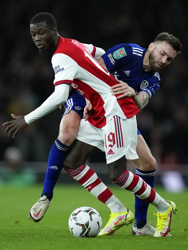FOTO: Arsenal Lumat Leeds United di Emirates Stadium